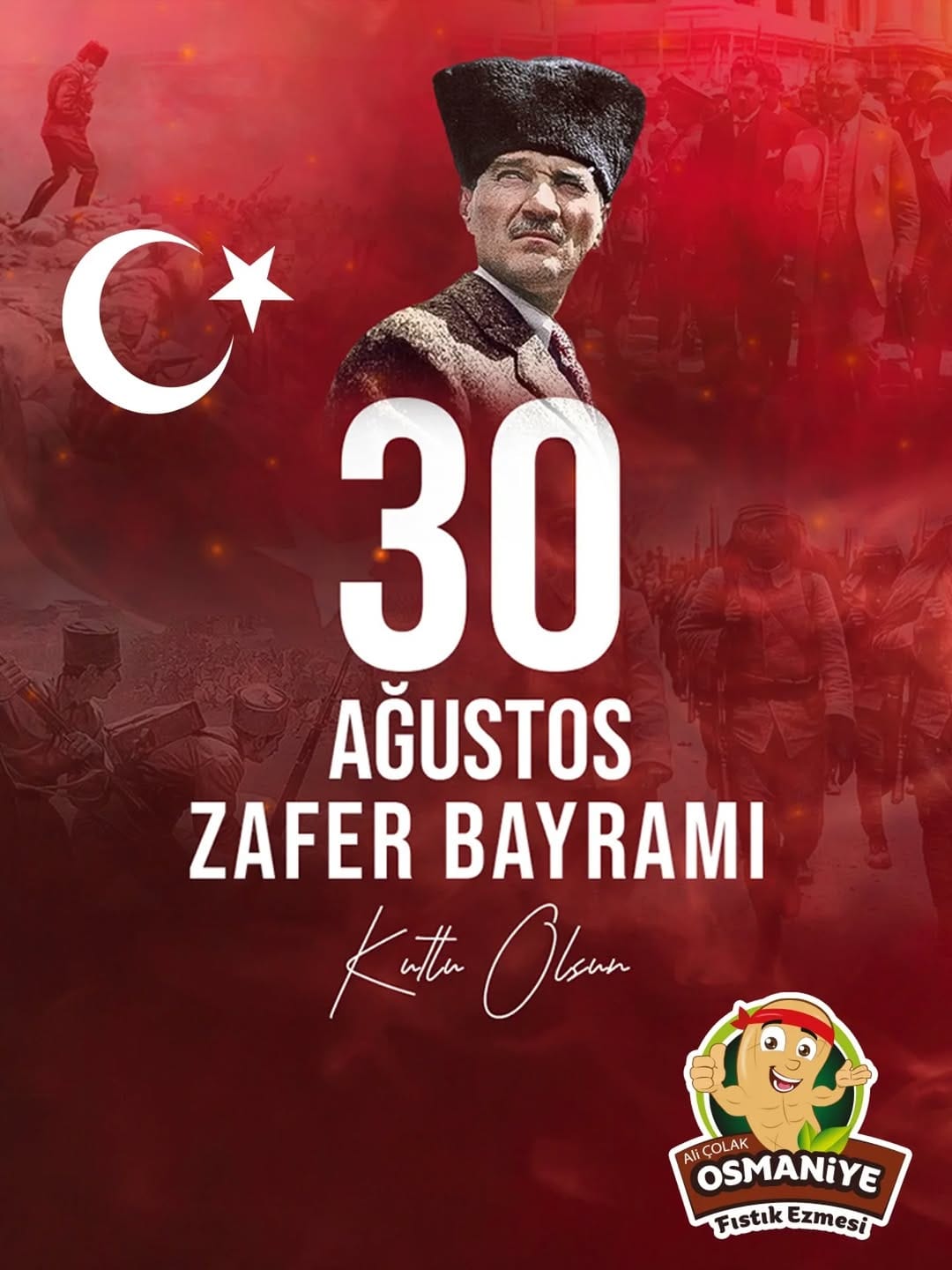 Post 3 by Ali ÇOLAK - Osmaniye Fıstık Ezmesi 🥜 on Instagram (image)