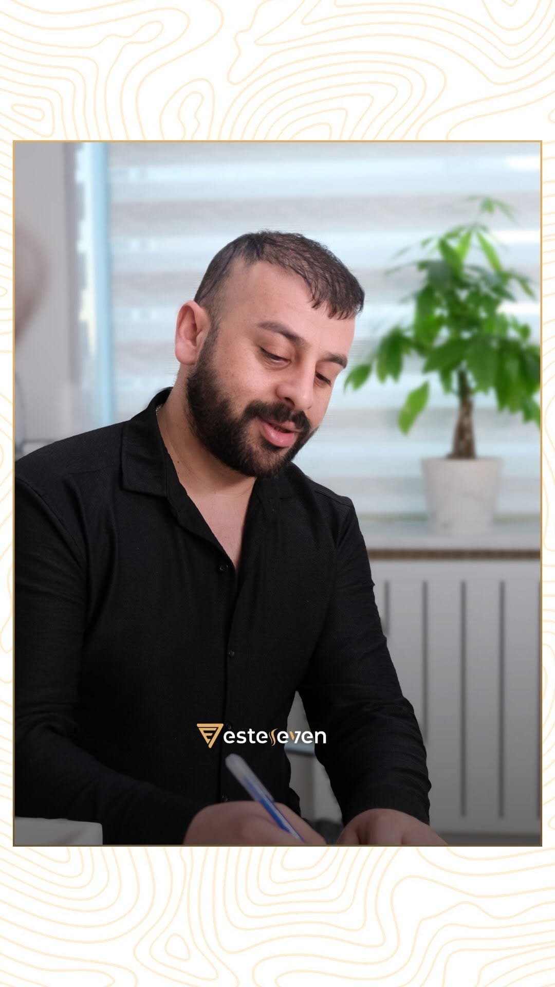 Post 2 by Esteseven Hair Transplant on Instagram (video)