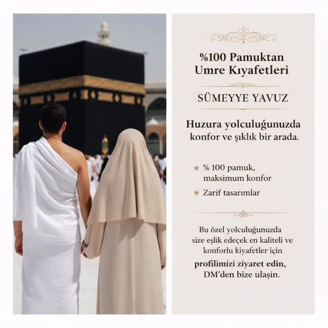 Post 5 by Sümeyye Yavuz /Doğal Kumaşlardan Tesettür Giyim on Instagram (video)