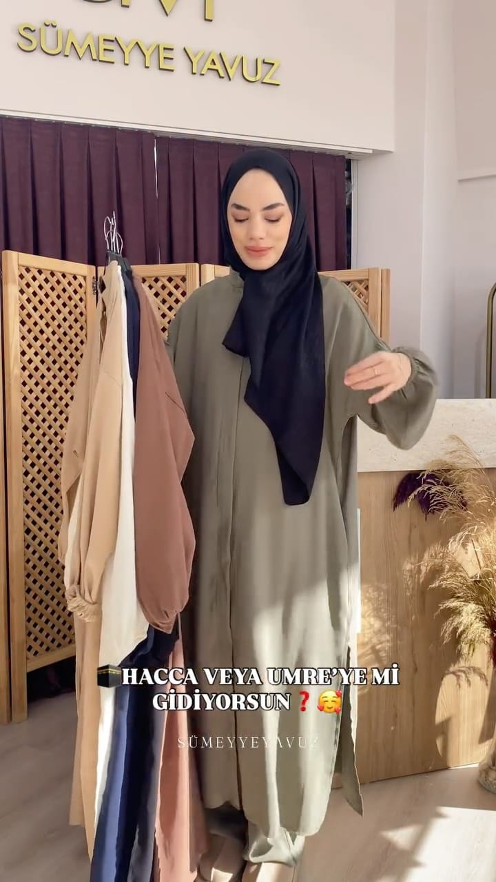 Post 3 by Sümeyye Yavuz /Doğal Kumaşlardan Tesettür Giyim on Instagram (video)