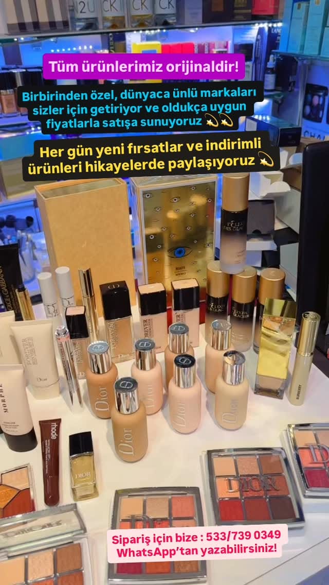 Post 1 by Deluxe Kozmetik / Kozmetik, Cilt Bakımı ve Parfum on Instagram (video)