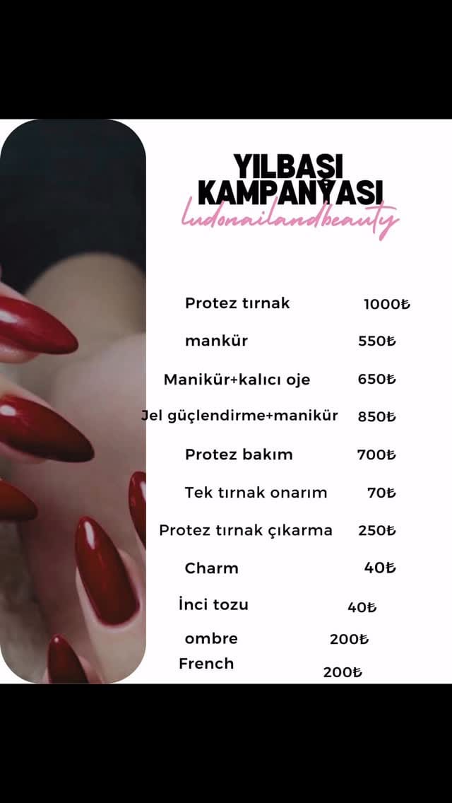 Post 5 by Ludo Nail And Beauty_Alsancak on Instagram (video)