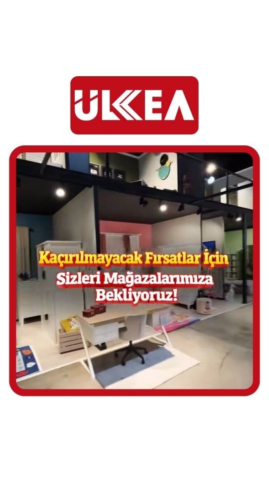 Post 9 by ÜLKEA / Ülkü Konsept Ev Alışverişi on Instagram (video)