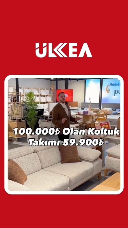Post 10 by ÜLKEA / Ülkü Konsept Ev Alışverişi on Instagram (video)