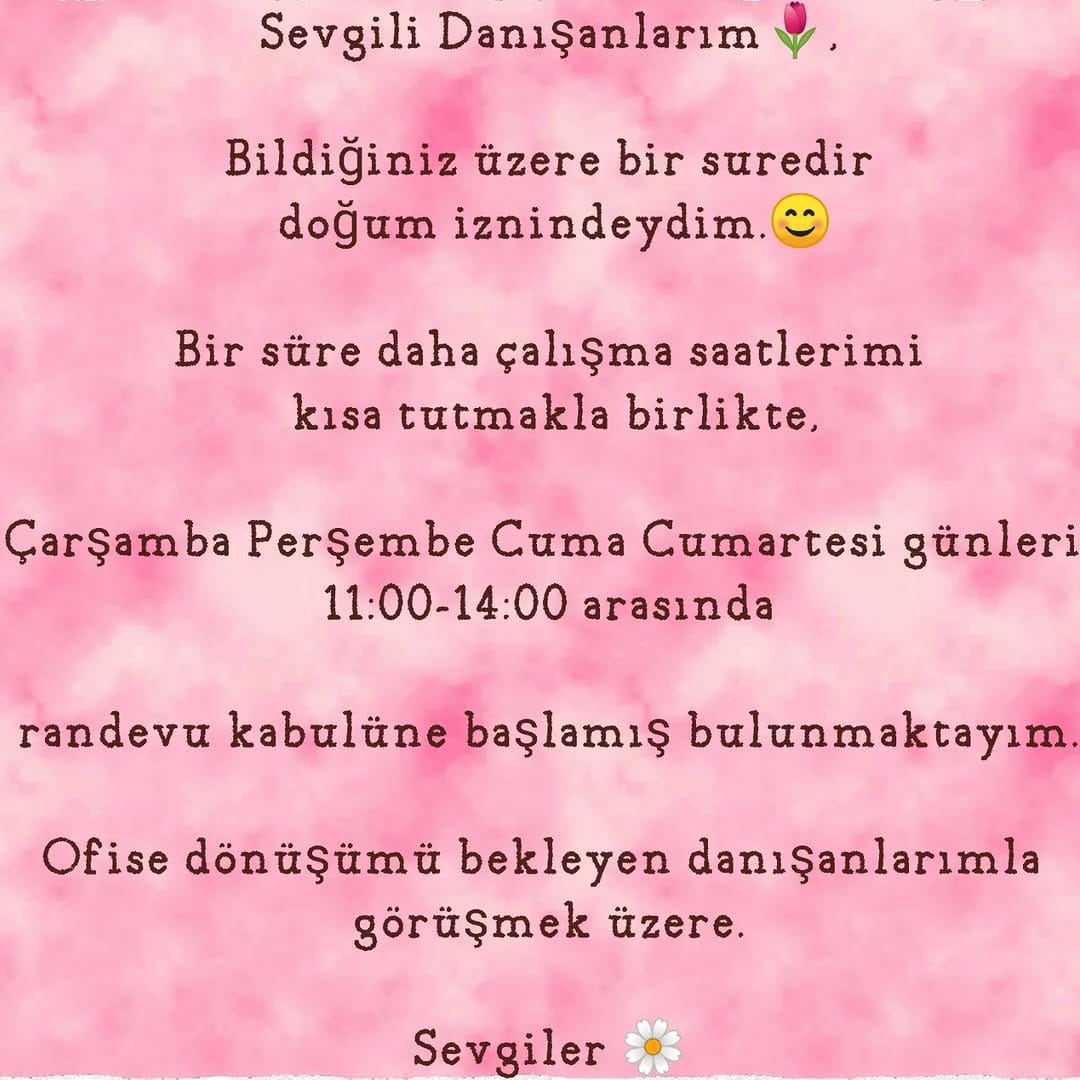 Post 3 by UZM. DYT. TUĞÇE ÖZGE ÖZYÖN KUL on Instagram (image)