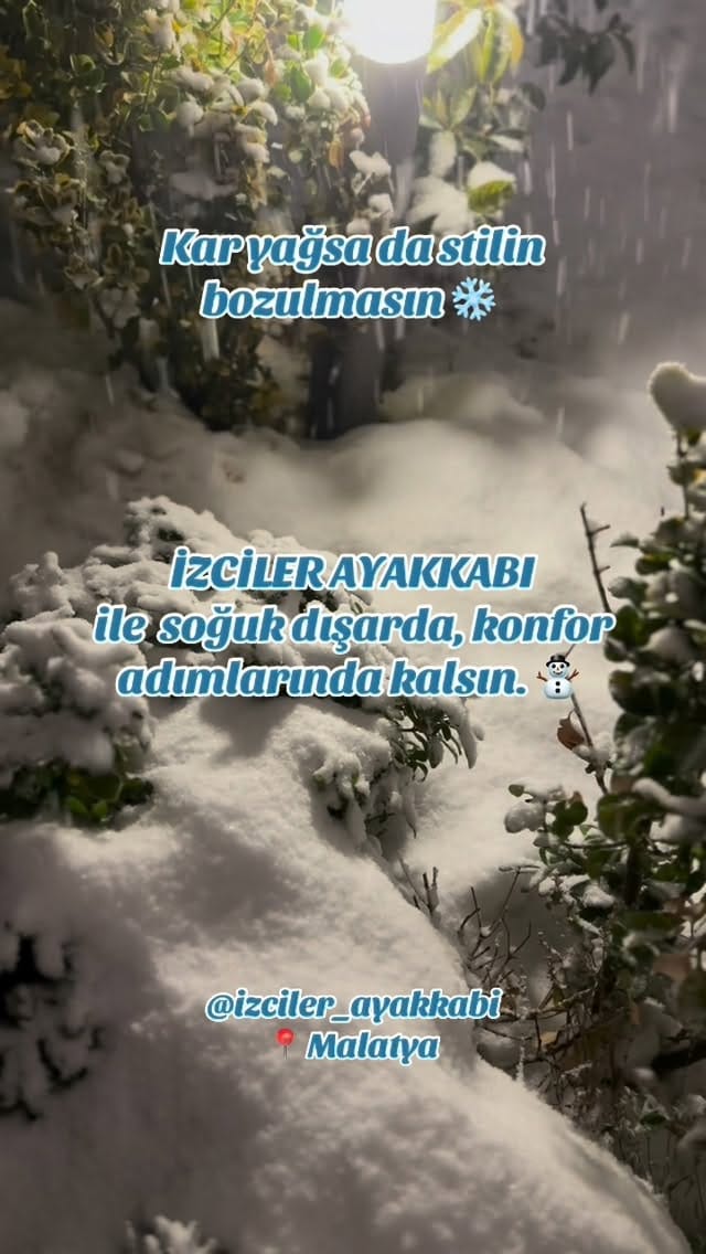 Post 1 by İZCİLER AYAKKABI MALATYA on Instagram (video)