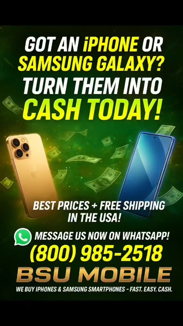 Post 2 by BSU MOBILE LLC. | NATIONWIDE BUYBACK DEALER on Instagram (video)