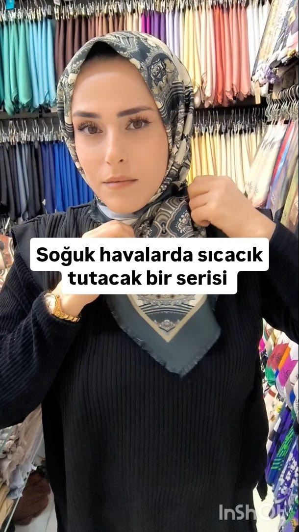 Post 9 by Butto Scarf - Eşarp & Şal on Instagram (video)