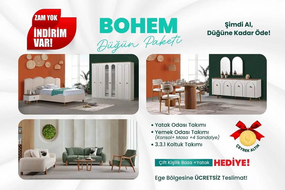 Post 1 by İzmir Mobilya on Instagram (image)