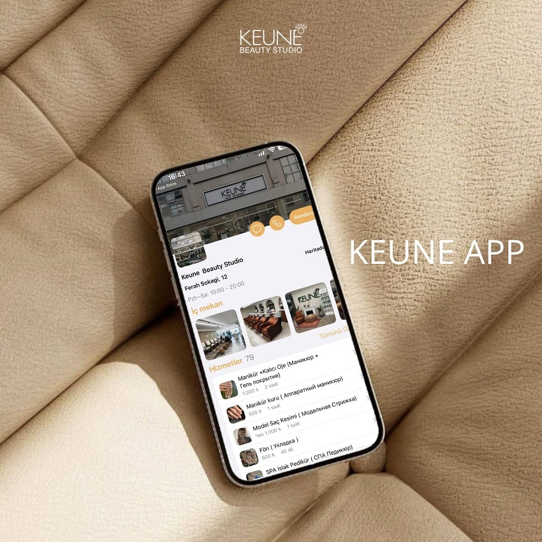 Post 9 by KEUNE HAIR BEAUTY STUDIO İSTANBUL on Instagram (image)