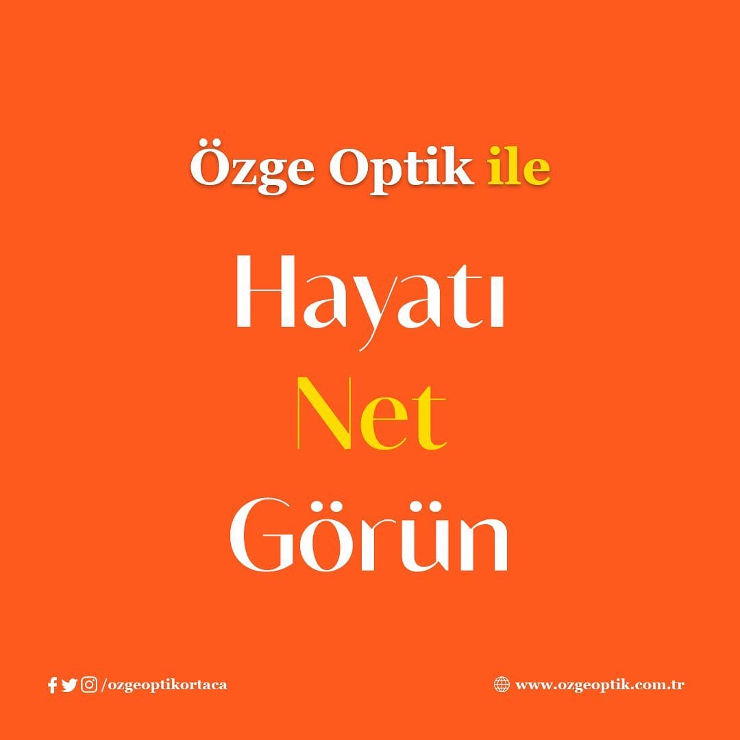 Post 10 by Özge Optik Ortaca on Instagram (image)