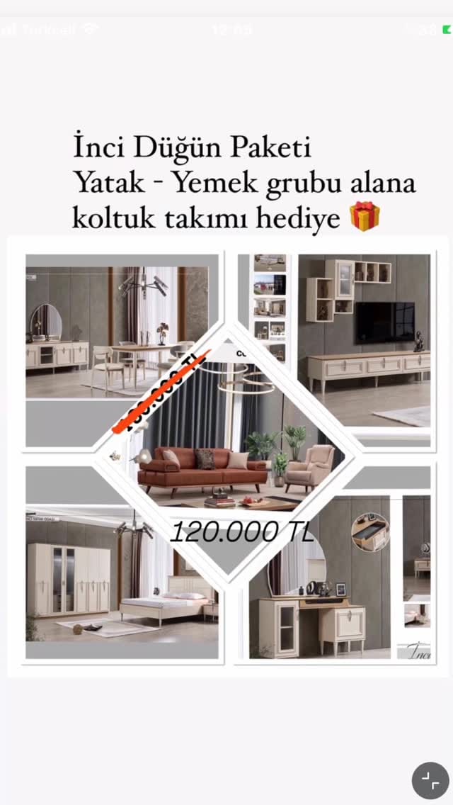 Post 2 by Coşkun Mobilya on Instagram (video)