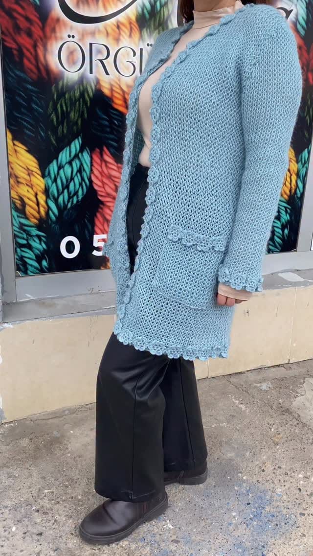 Post 4 by Aksa Butik Örgü Evi on Instagram (video)