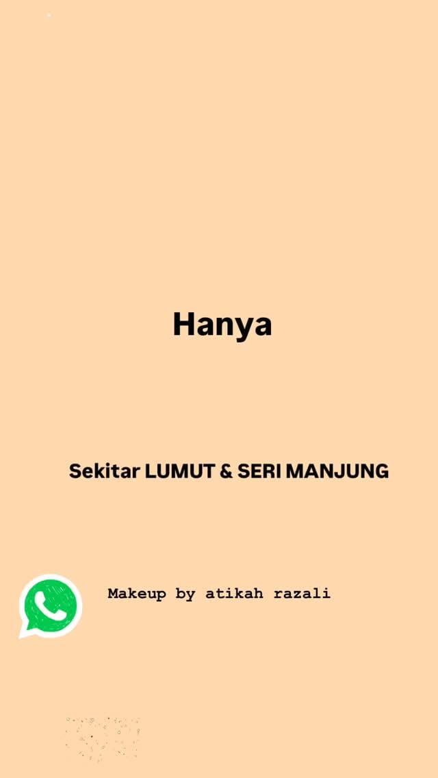 Post 1 by MUA PERAK l KL l SHAH ALAM🇲🇾 on Instagram (video)