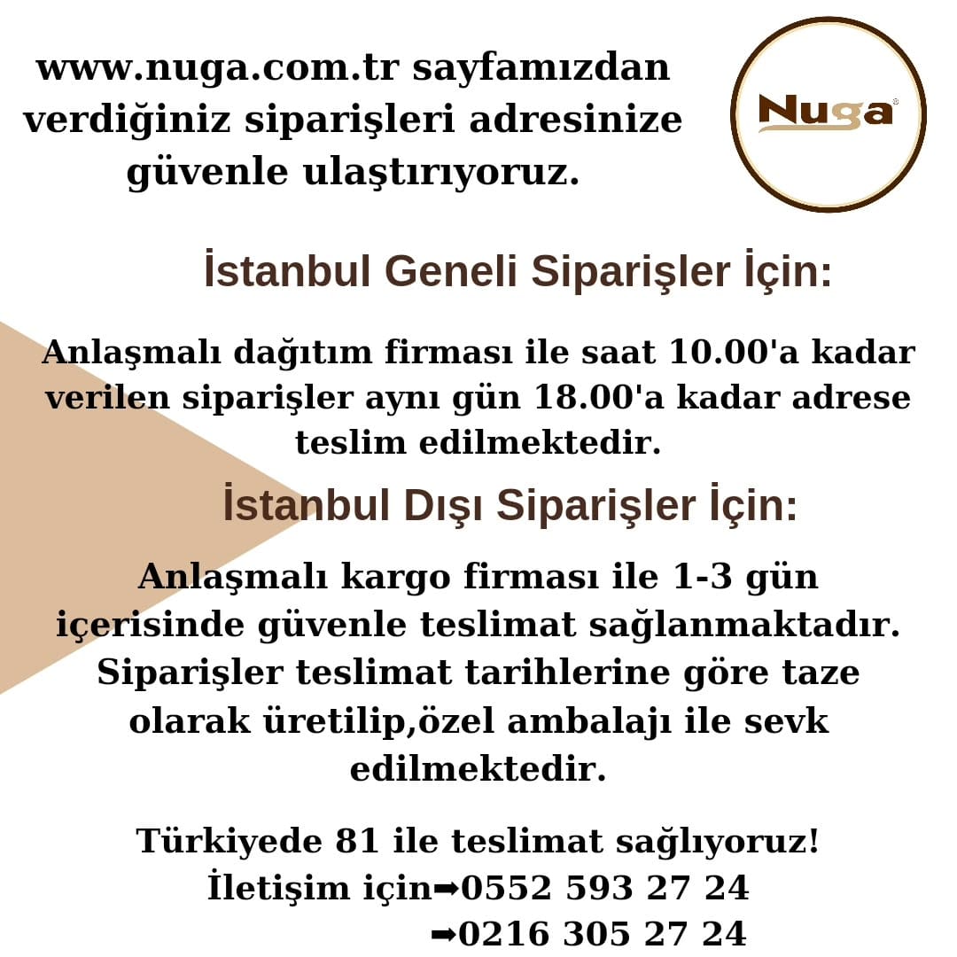 Post 9 by Nuga Online Pasta & Çikolata on Instagram (image)
