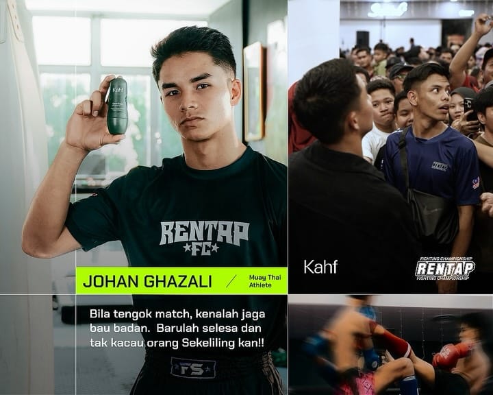 Post 9 by Kahf Malaysia on Instagram (carousel)