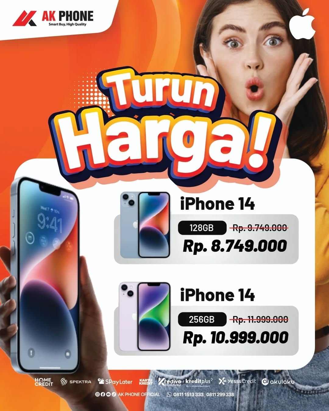 Post 1 by AK PHONE SUPER STORE on Instagram (carousel)