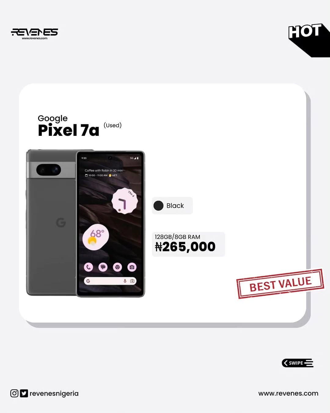 Post 2 by Revenes | Phones & Accessories 📱 🎧 on Instagram (carousel)