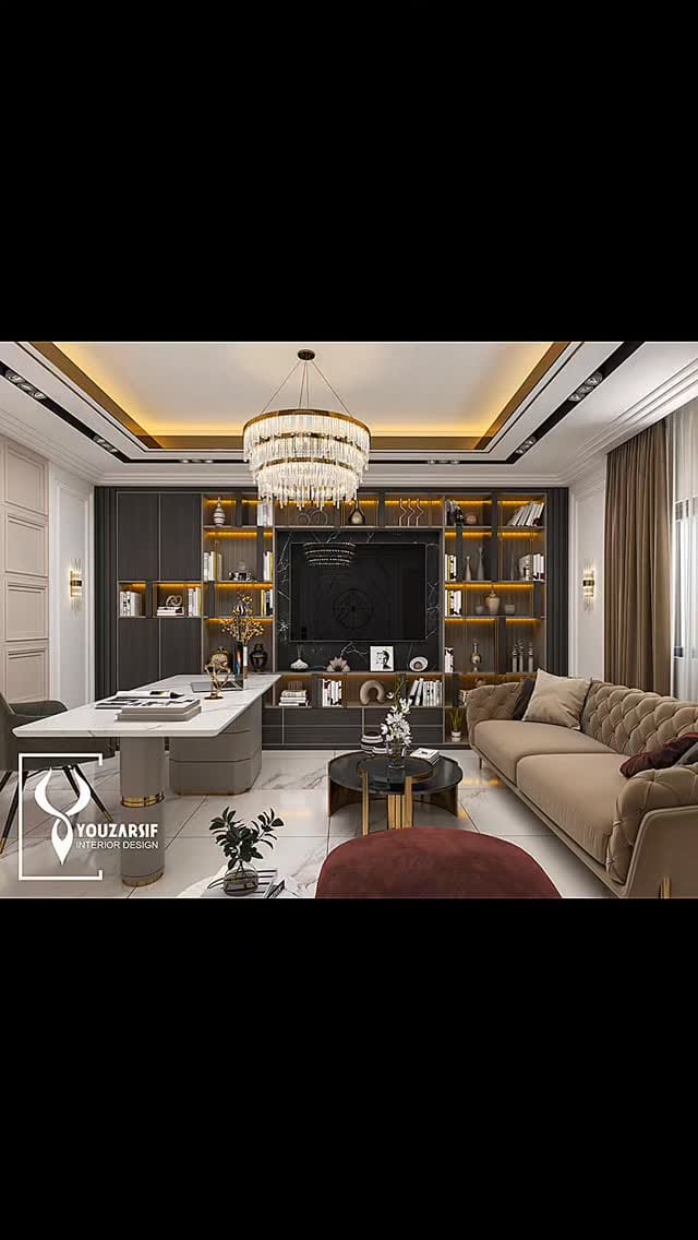 Post 6 by YOUZARSİF DESİGN | يوزرسيف للتصميم الداخلي on Instagram (video)