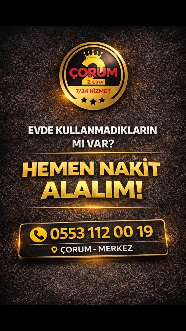 Post 8 by Çorum İkinci EL Eşya on Instagram (video)
