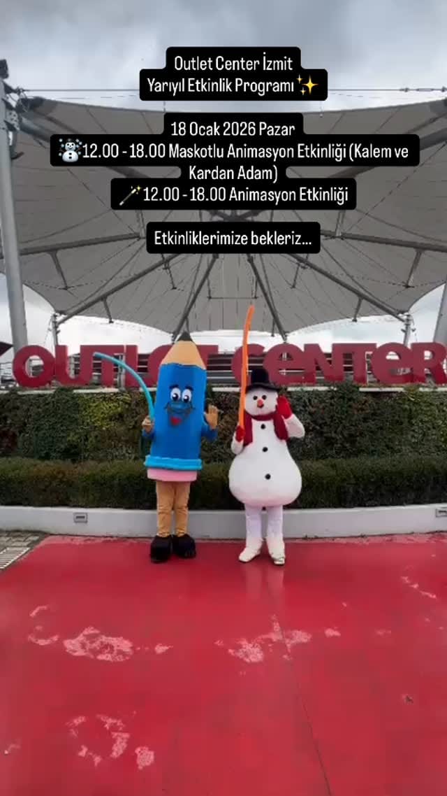 Post 4 by Outlet Center İzmit on Instagram (video)