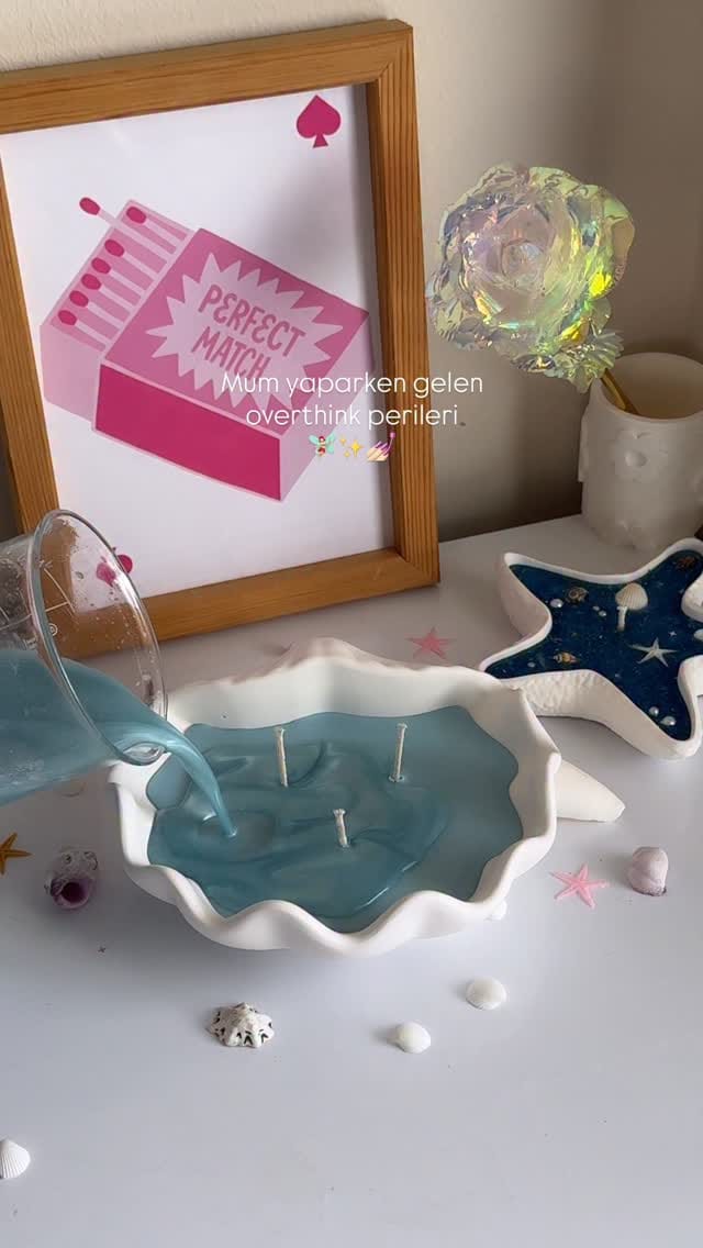 Post 2 by MoonRiver Concept ~ Tasarım Soya Wax Mumlar & Ev Dekoru on Instagram (video)