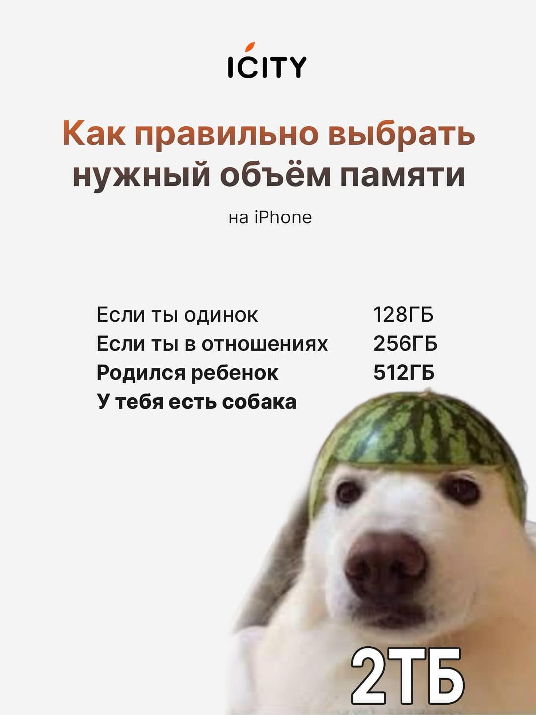 Post 8 by ICITY - лучший магазин Apple в Рязани on Instagram (image)