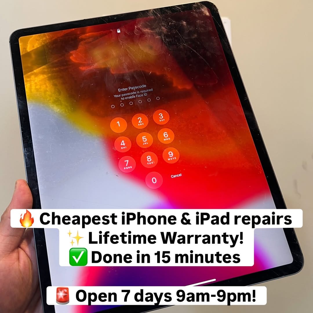 Post 1 by iTech Repairs 🔥 OPEN 9AM-9PM 7 DAYS 🙌 BUY | SELL | SWAP on Instagram (carousel)