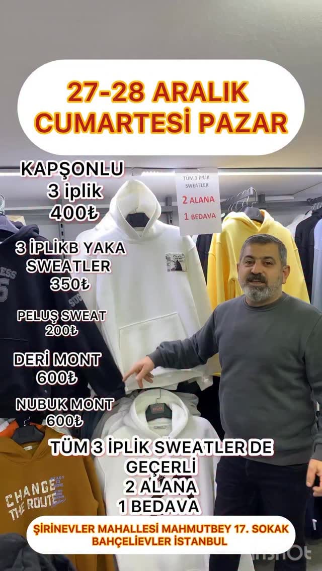 Post 6 by MODAGİYŞİRİNEVLER on Instagram (video)