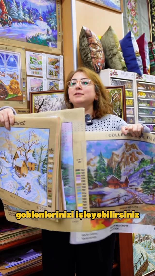 Post 10 by Bursa İpek / Goblen.com on Instagram (video)