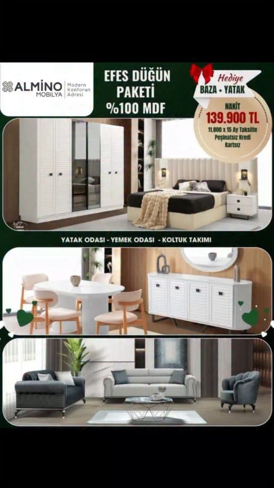 Post 9 by ALMİNO MOBİLYA on Instagram (video)