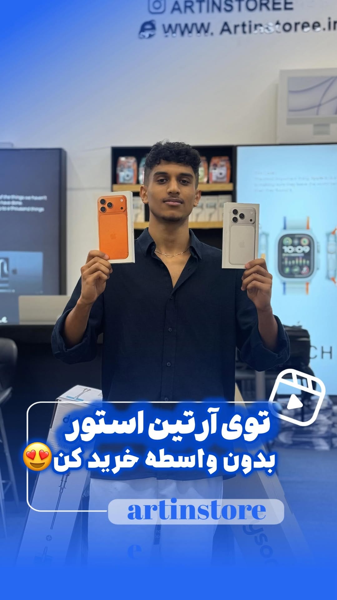 Post 6 by ArtinStore, Home of “ Apple “ Product’s on Instagram (video)