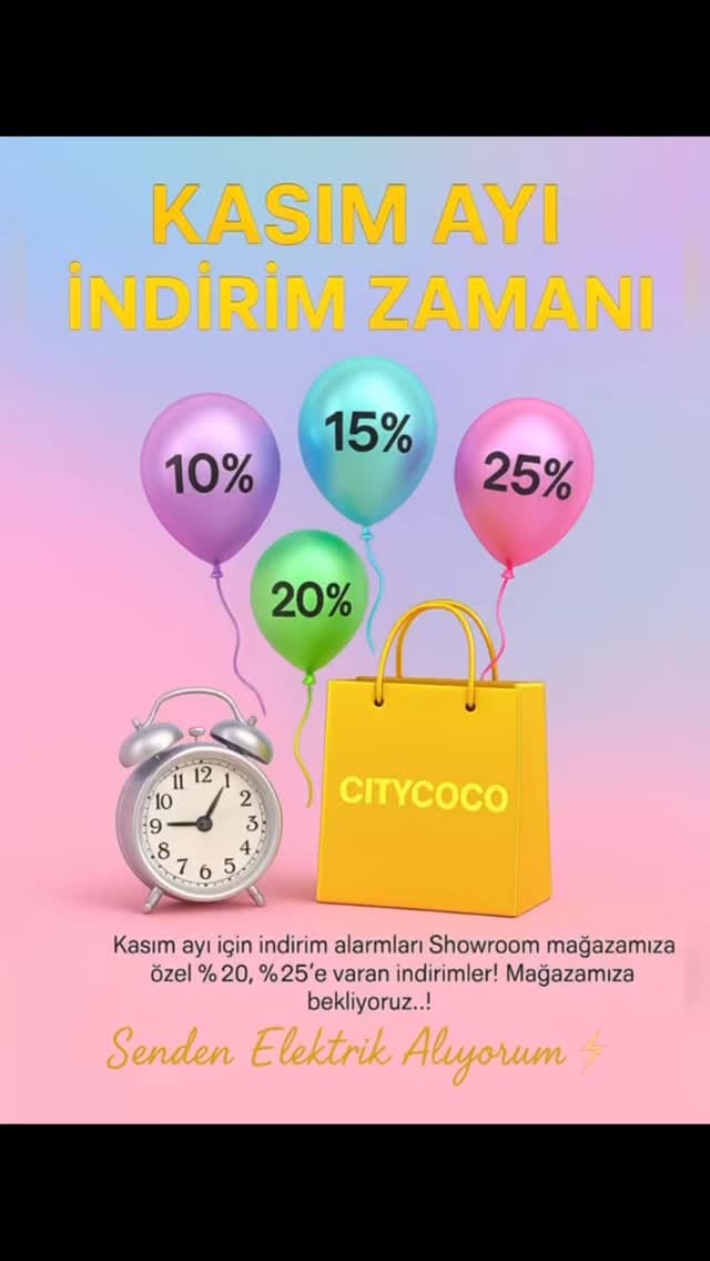 Post 6 by Citycoco® Türkiye on Instagram (video)