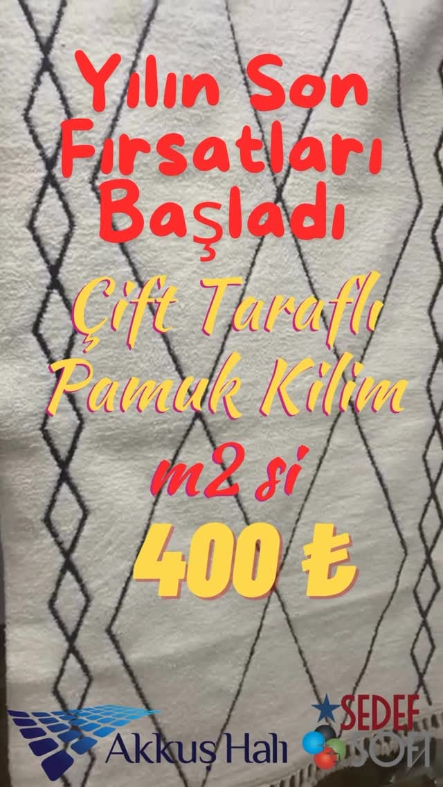 Post 3 by AKKUŞ HALICILIK LTD.ŞTİ. on Instagram (video)