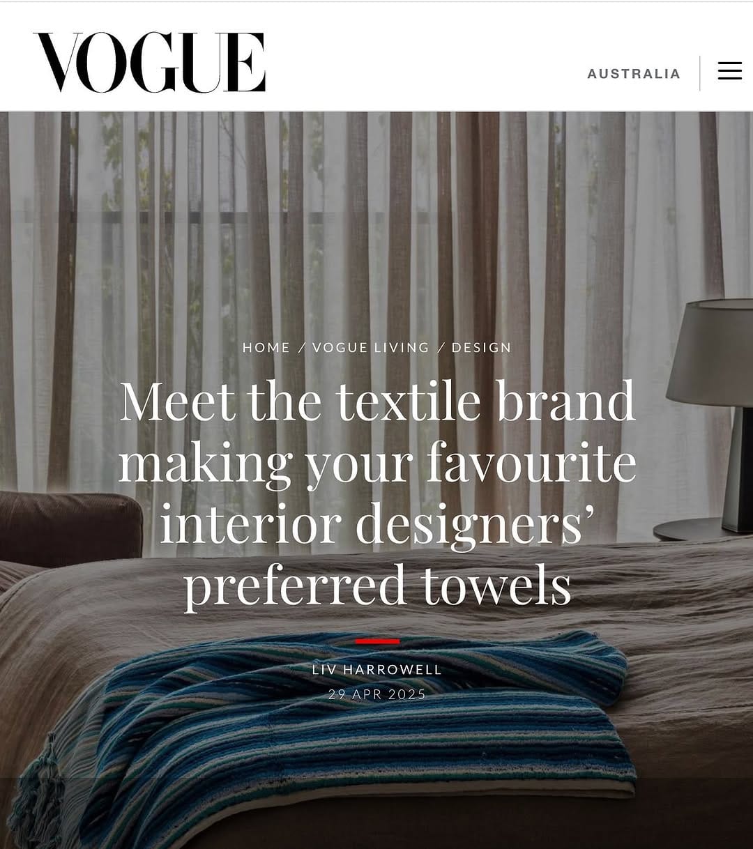 Post 9 by Loom Towels | Organic Luxury on Instagram (carousel)