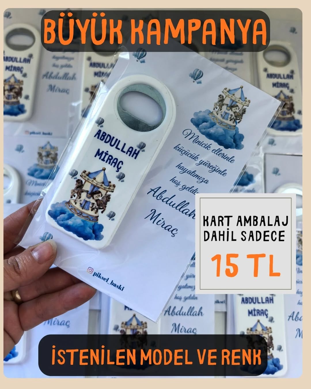 Post 10 by Açacak magnet /Bebek hediyelikleri/Doğum günü hediyelikleri on Instagram (carousel)