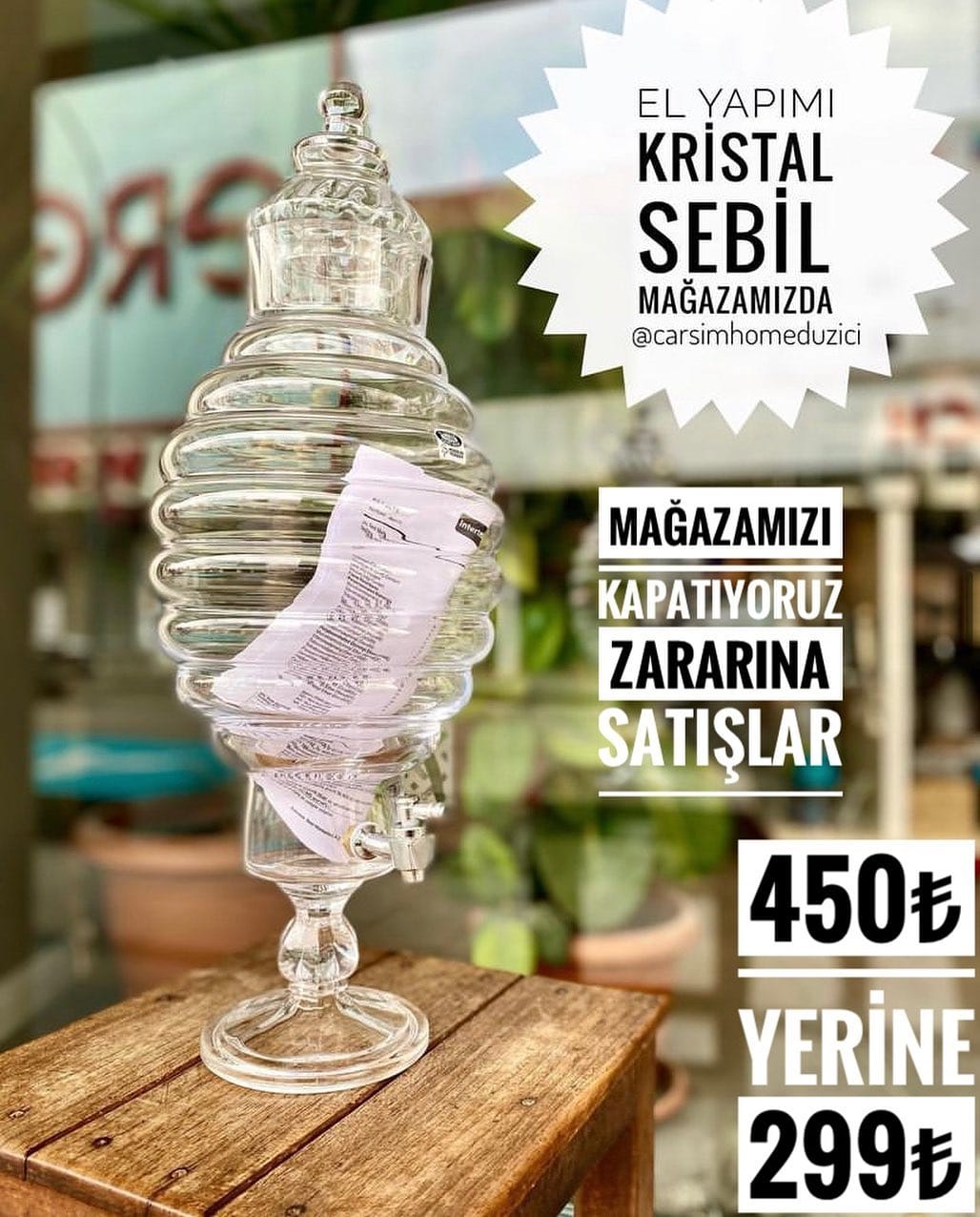 Post 7 by Çarşım Home on Instagram (image)