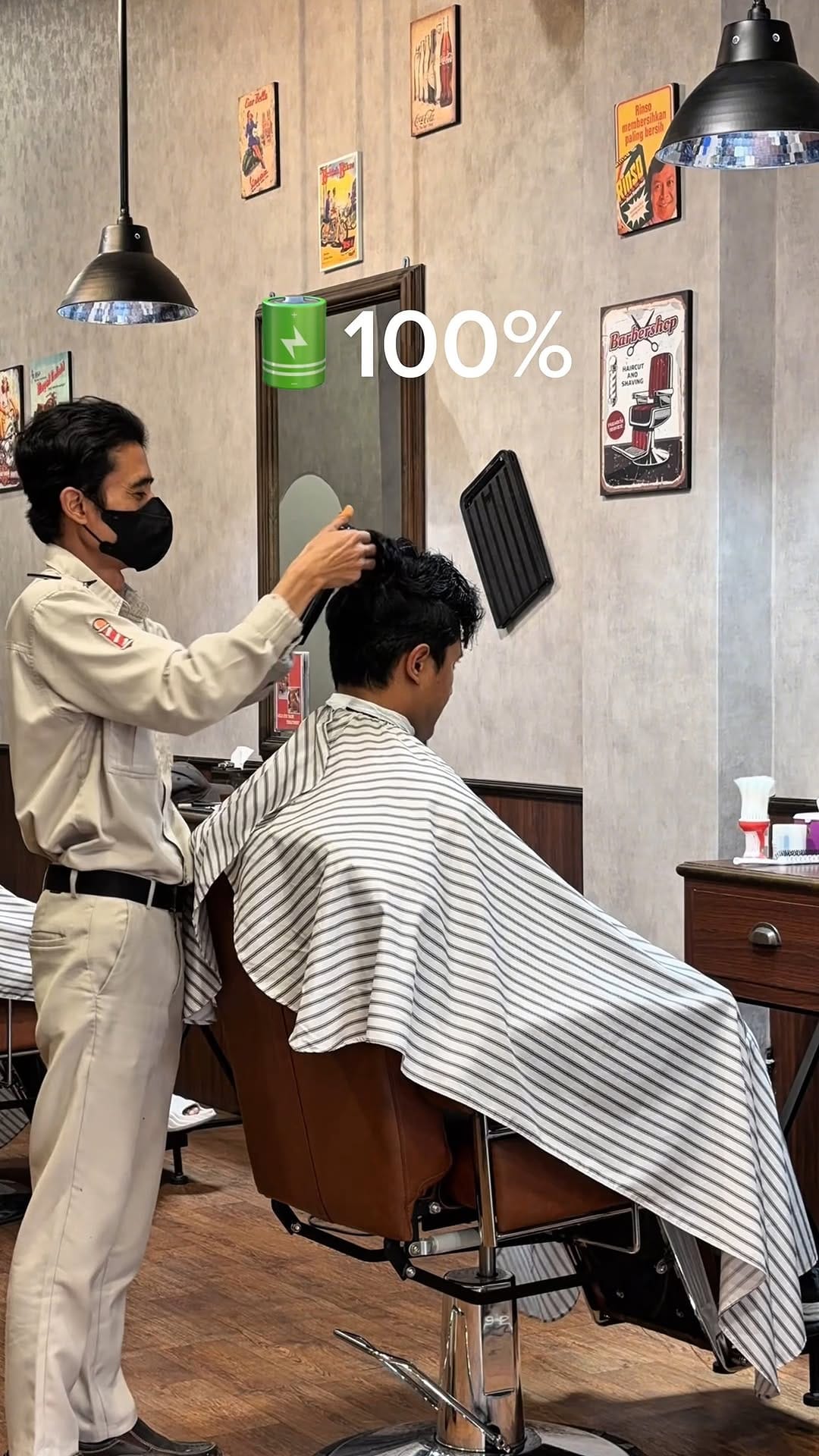 Post 10 by Merah Putih Barbershop on Instagram (video)