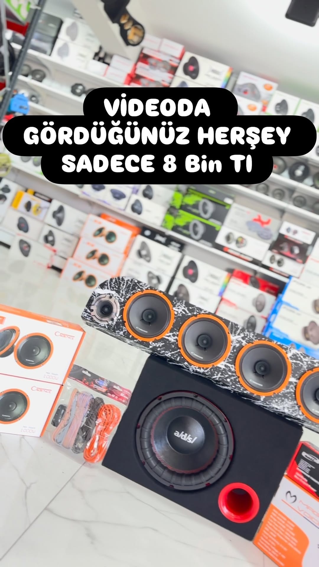 Post 10 by MULTİMEDYA - SES SİSTEMİ - TEYP on Instagram (video)