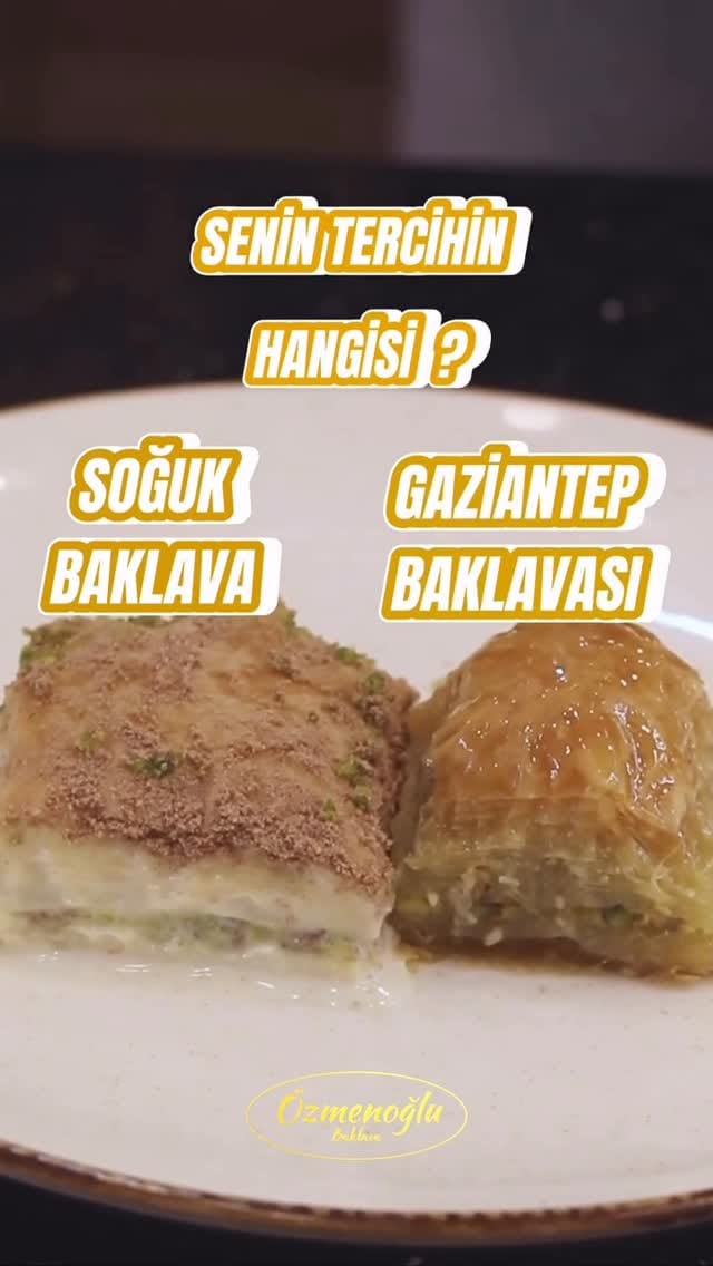 Post 5 by Özmenoğlu Baklava ® on Instagram (video)