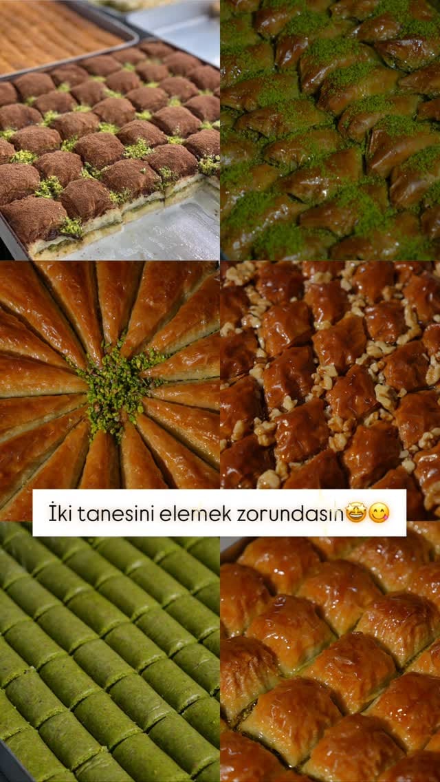 Post 3 by Özmenoğlu Baklava ® on Instagram (video)