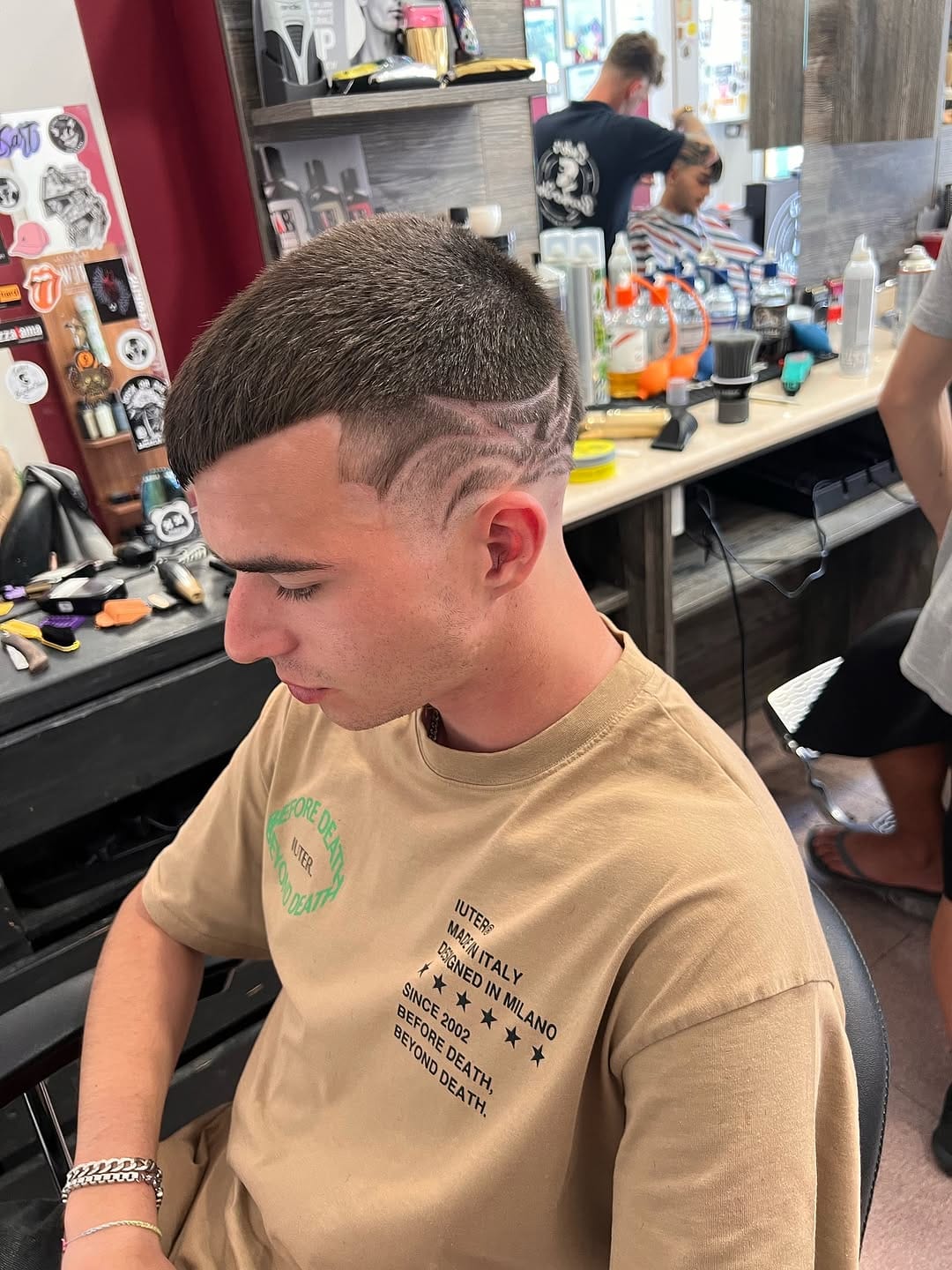Post 6 by WORK HARD BARBERSHOP & TATTOO on Instagram (carousel)