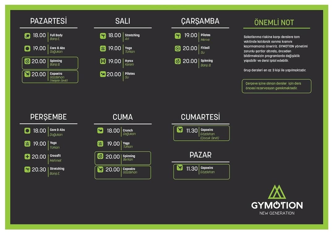 Post 2 by Gymotion New Generation on Instagram (image)