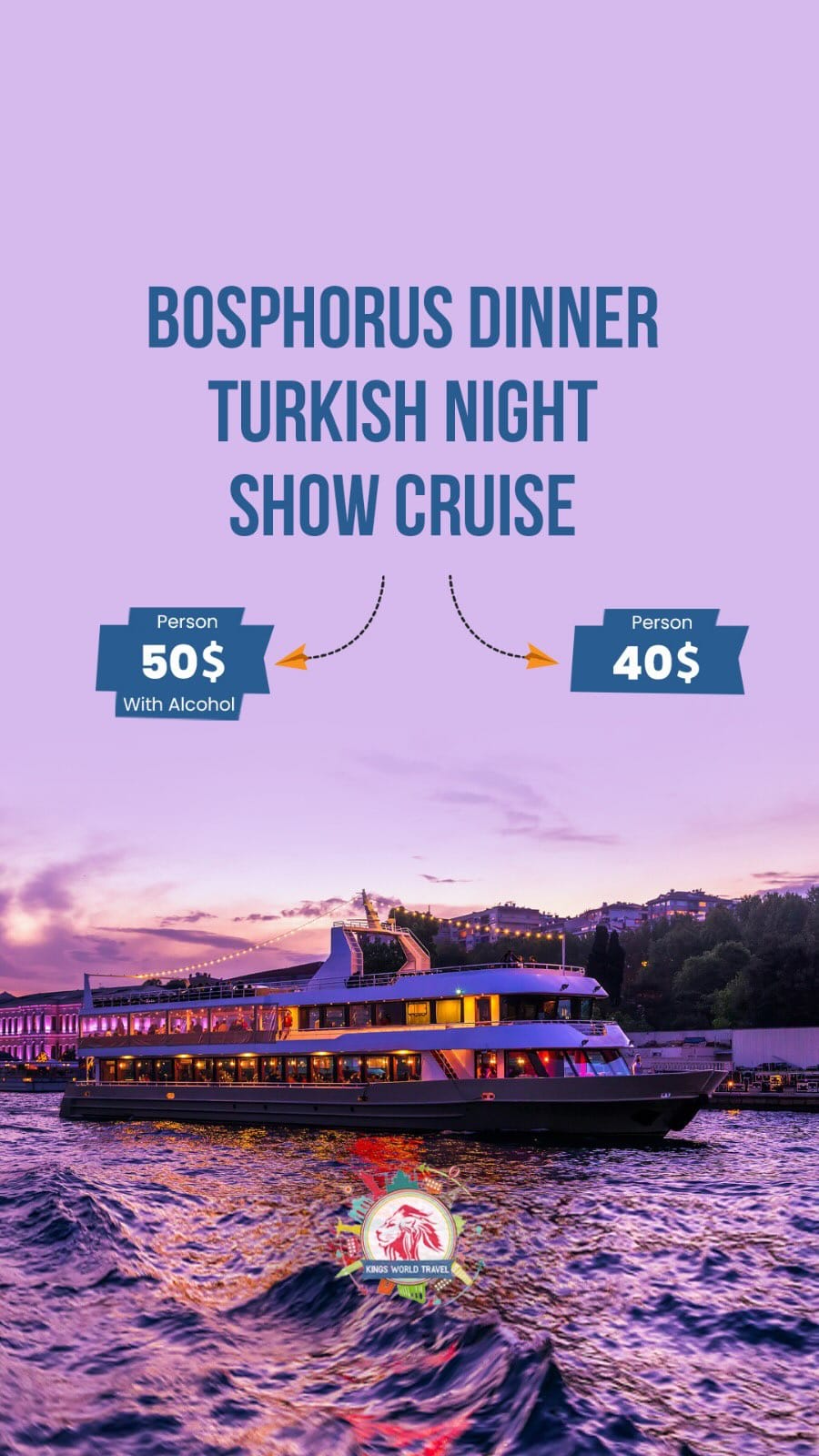 Post 5 by Kings World Travel on Instagram (video)
