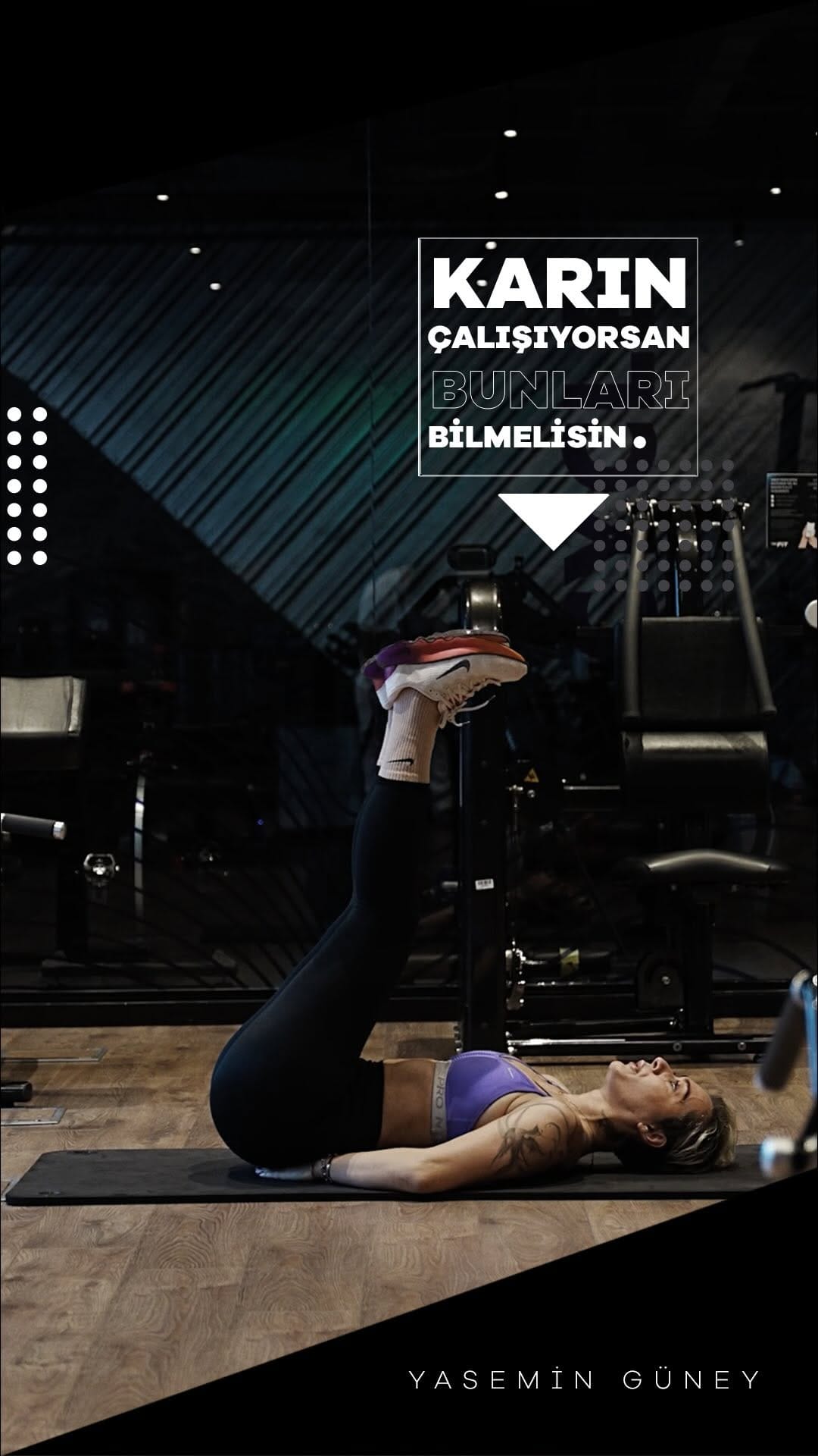 Post 2 by Yasemin Güney/Kişisel Antrenör on Instagram (video)