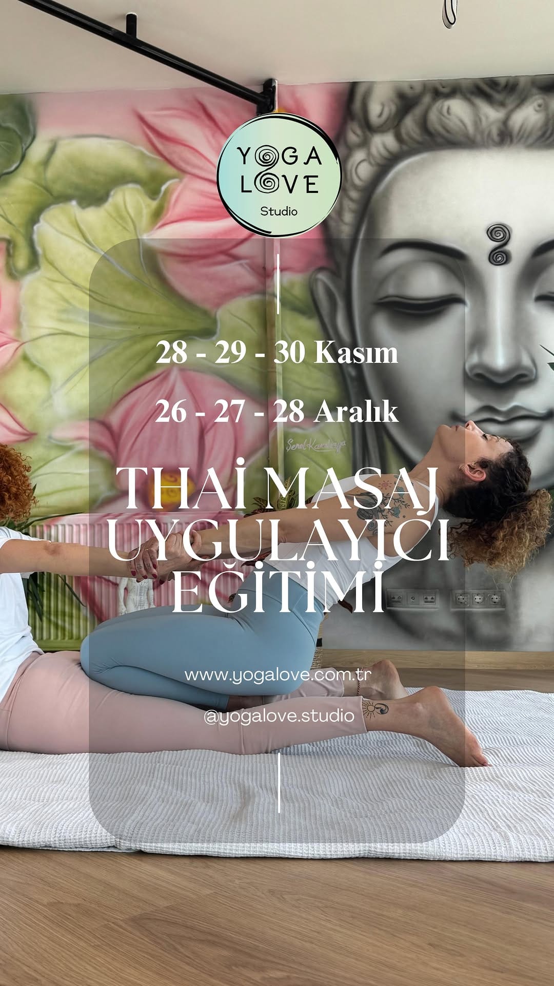 Post 3 by Gül Bolpaça | Yoga Eğitmeni & Thai Masaj Terapisti on Instagram (video)