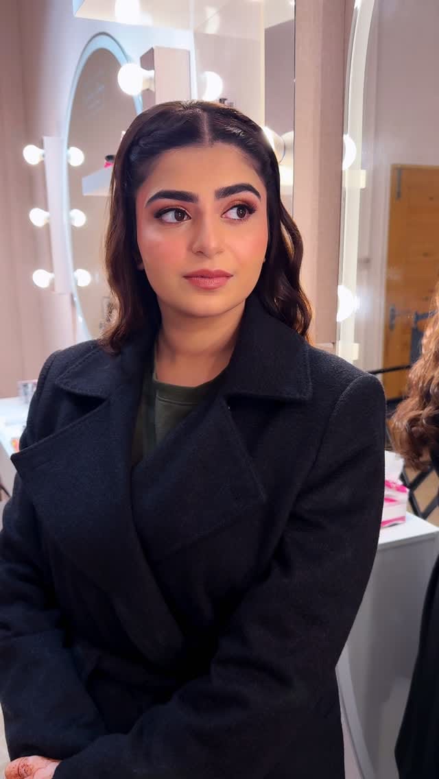 Post 2 by Maahwish Ahsan Bridal MUA + Hair Colourist on Instagram (video)