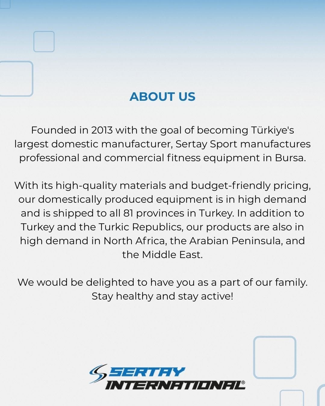 Post 8 by SertaySport International on Instagram (image)