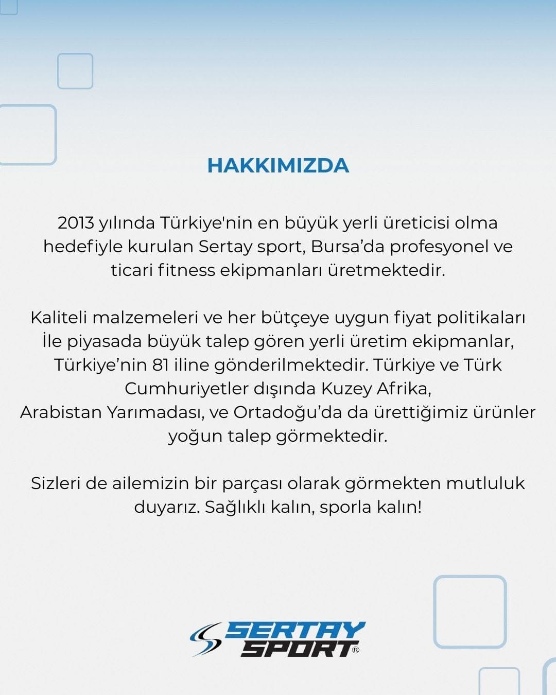 Post 8 by Sertay Sport on Instagram (image)