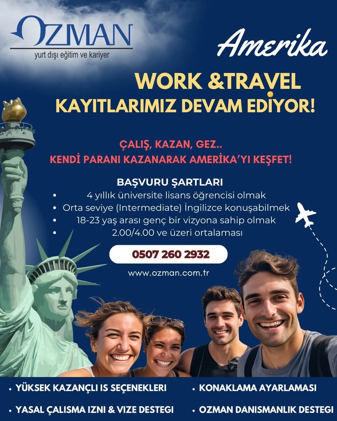 Post 1 by Ozman Yurtdışı Eğitim ve Kariyer on Instagram (image)